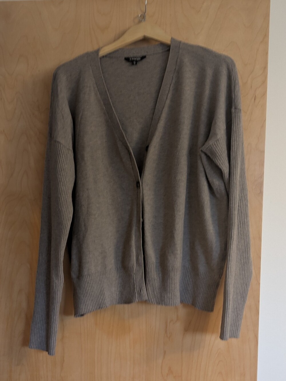 XL super soft Basic light brown neutral cardigan Very good condition